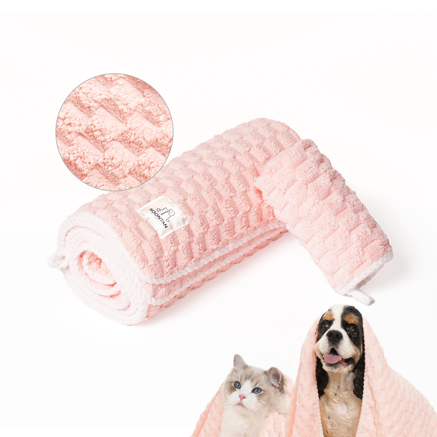 Cloud pet towel